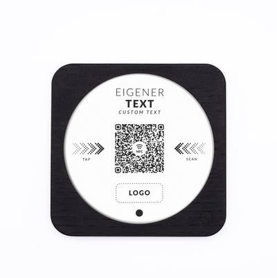 Personalisiertes Design | Obsidian mit NFC | 15-20 Werktage Lieferzeit