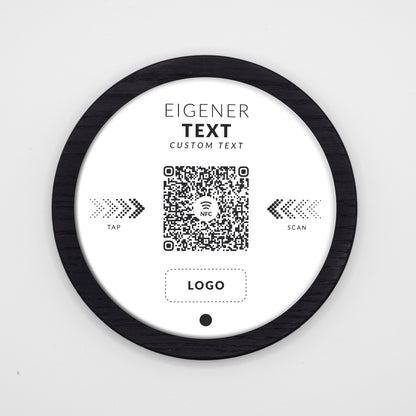 Personalisiertes Design | Obsidian mit NFC | 15-20 Werktage Lieferzeit